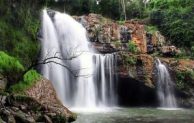 Enchanting Tourism Waterfall, Tegenungan, Gianyar, Bali